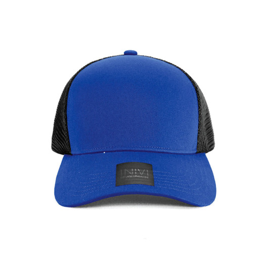 Promotional Longley Mesh Caps Royal Black